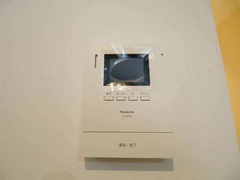 セキュリティ　ＴVモニタ付きです。