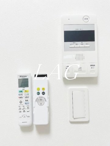 セキュリティ　モニター付きインターホンです。