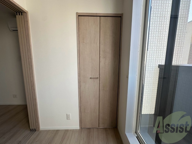 収納　収納スペースは高さがあるので色々な物が入りそうですね。