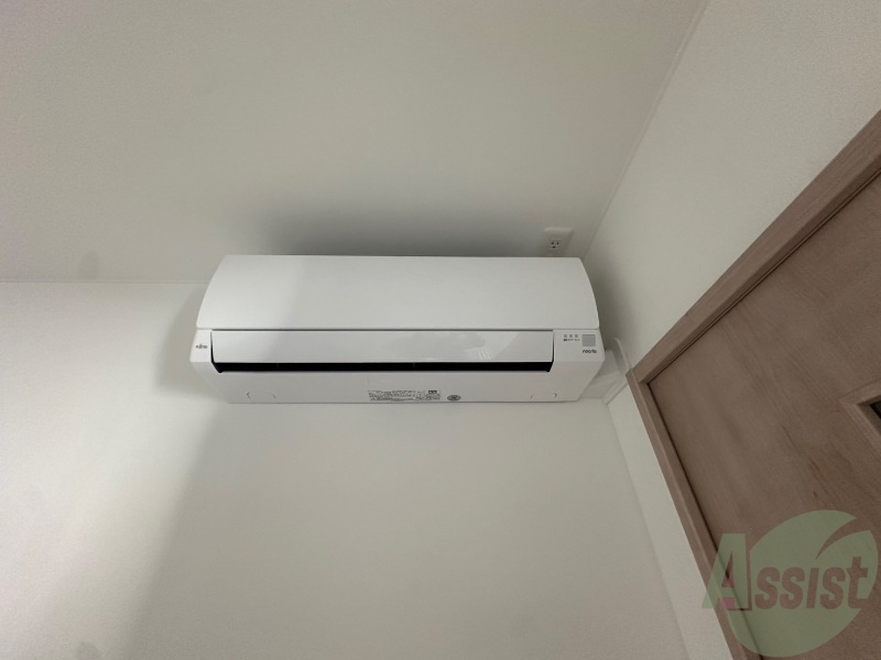 その他設備　エアコンは冷暖房なのでどの季節でも使えて便利ですね。