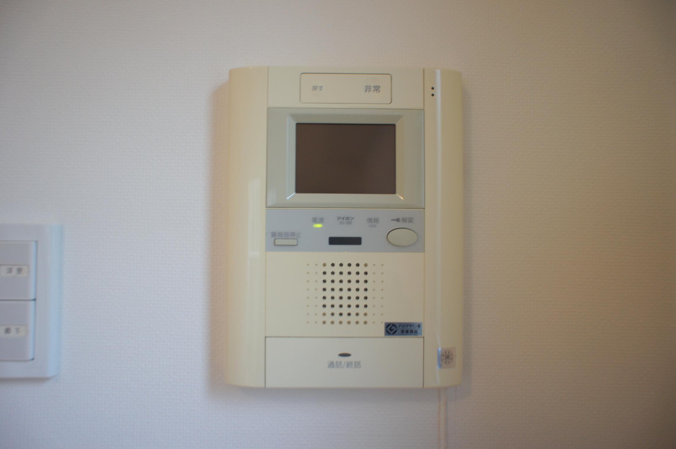 セキュリティ　モニター付インターホン