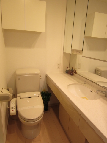 洗面設備　※モデルルーム・家具はつきません