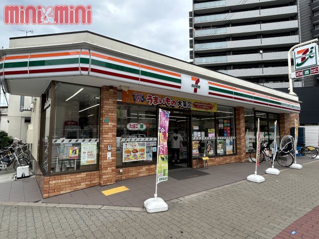 コンビニ　セブン－イレブン　大阪塚本３丁目店（コンビニ）まで82m
