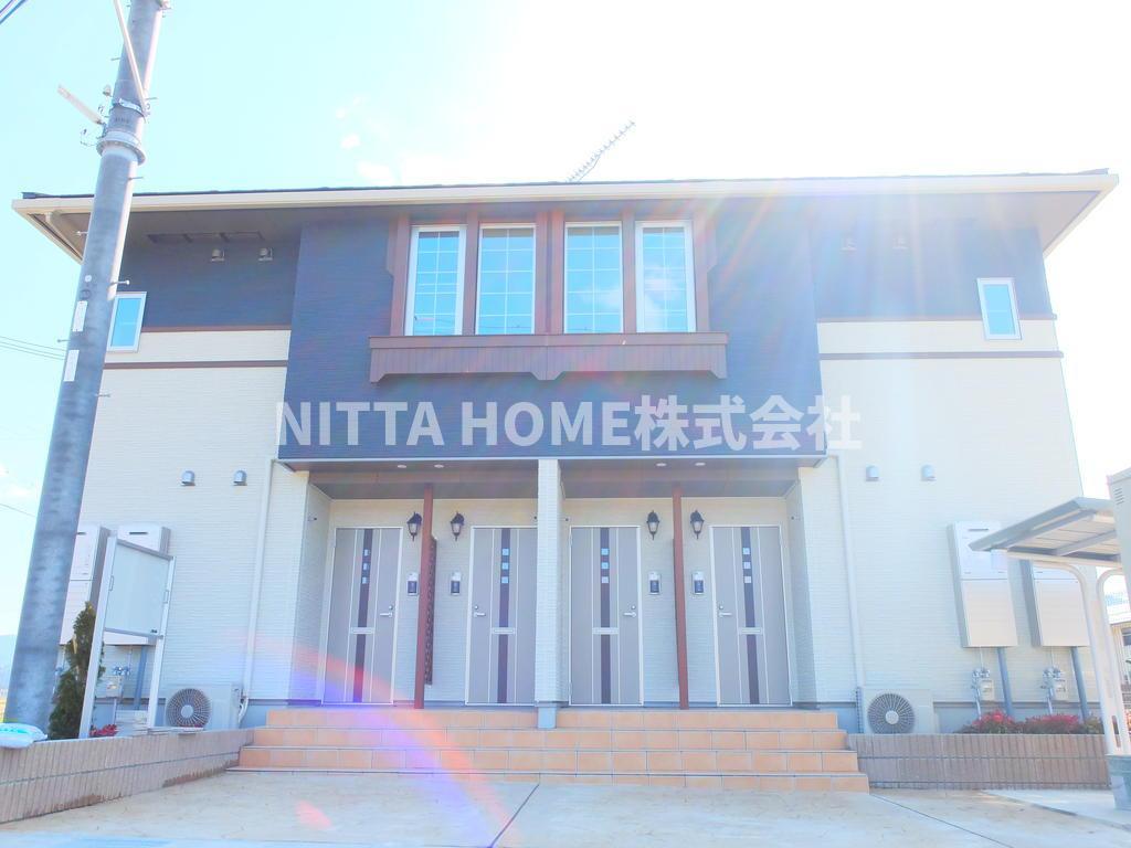 建物外観　１フロア２住戸のアパートです◇