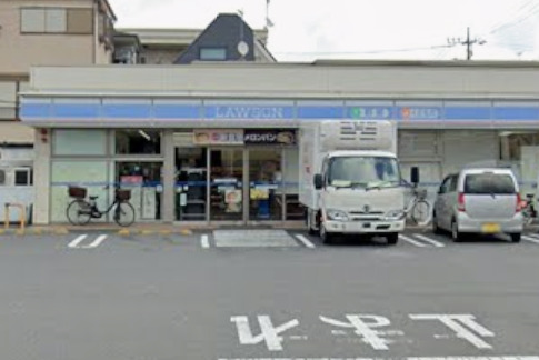 コンビニ　ローソン 東小岩一丁目店（コンビニ）まで106m