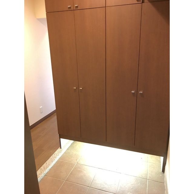 玄関　落ち着いた玄関♪