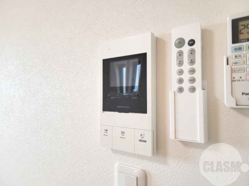 セキュリティ　来訪者が確認できるモニターホン♪