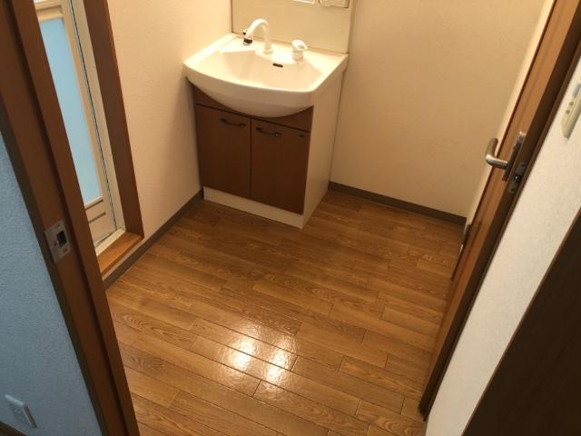 洗面設備　脱衣所
