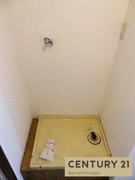 洗面設備　室内洗濯機置場
