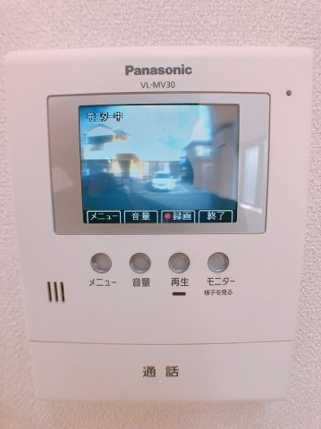 セキュリティ　防犯設備カラーTVモニターホン