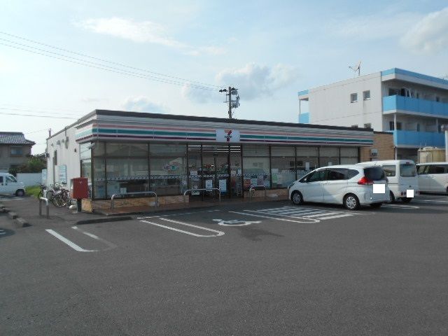 コンビニ　セブンイレブン宮崎飛江田店（コンビニ）まで450m