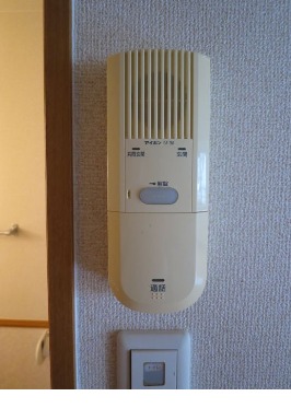 セキュリティ　誰が来たか分かりますね