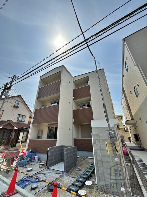その他共有部分　外観（建設中）