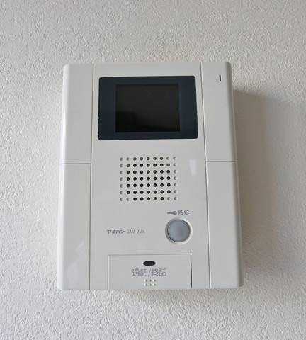 セキュリティ　来客の確認ができるので安心ですね
