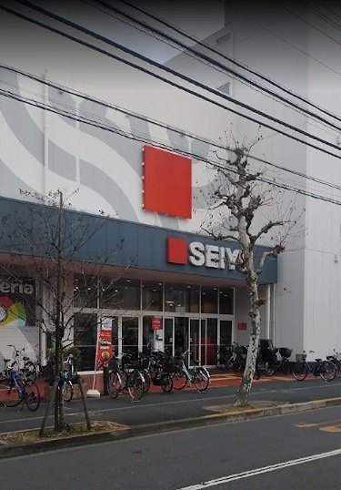 スーパー　西友 青井店（スーパー）まで437m