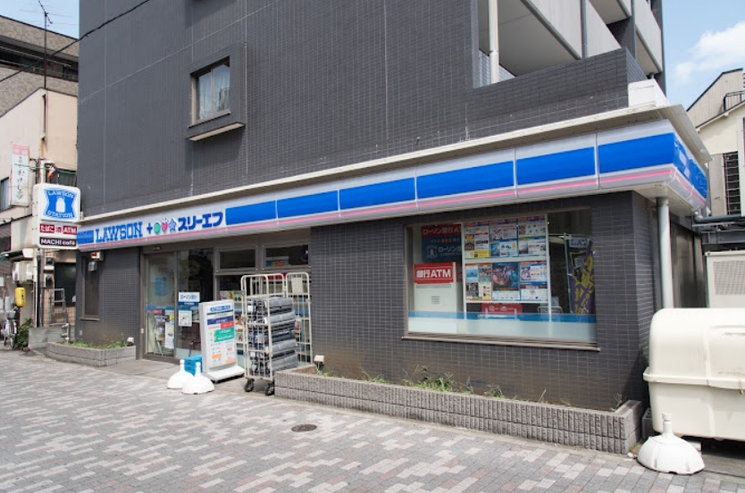 コンビニ　ローソン・スリーエフ荒川五丁目店（コンビニ）まで98m