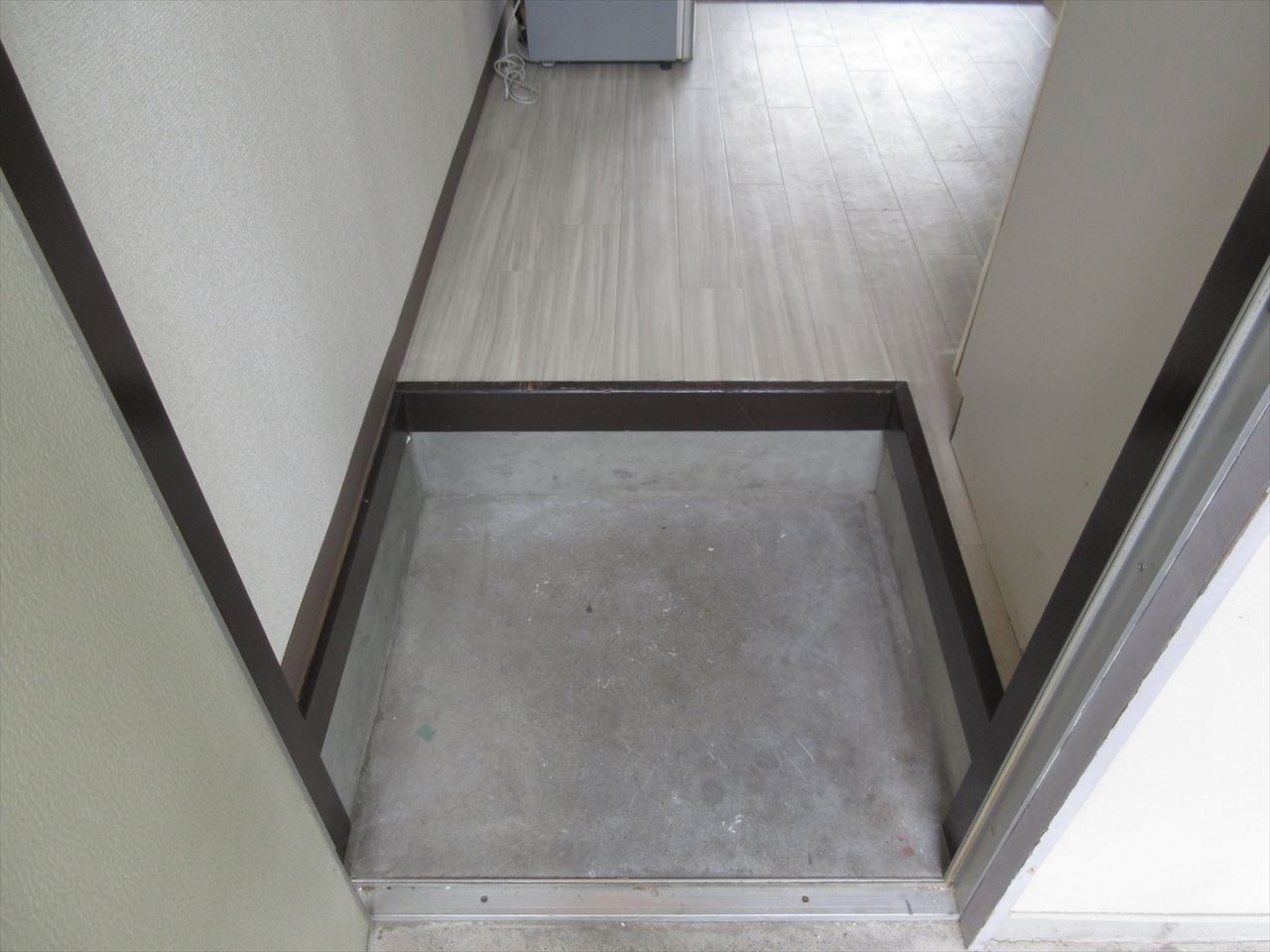 玄関　コットンハウス