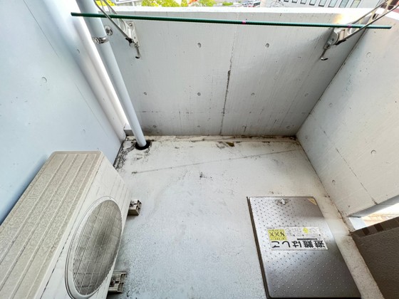 バルコニー　※別部屋の写真です