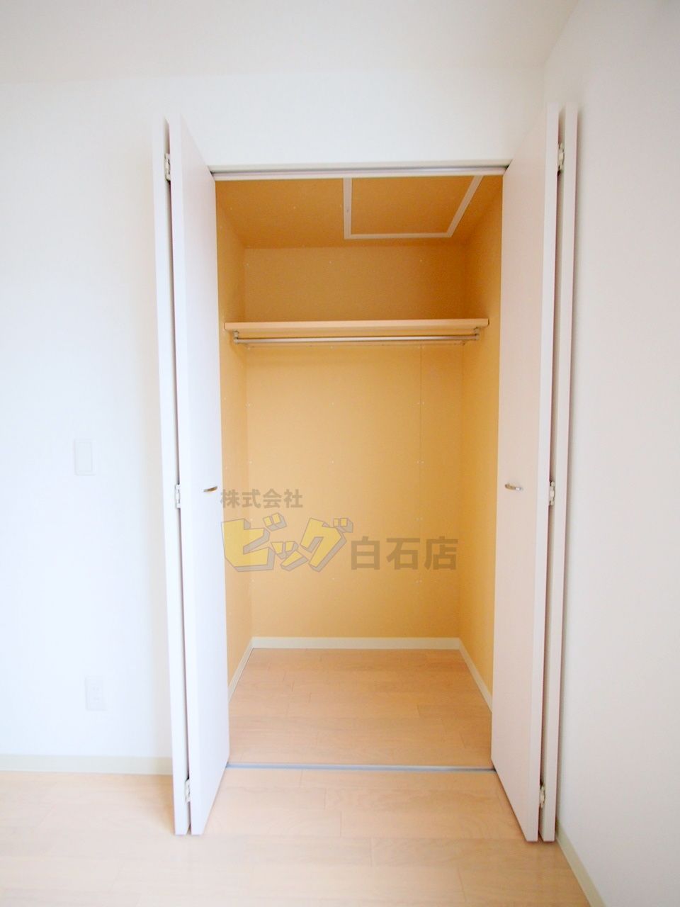 収納　各部屋にクローゼット付きです♪