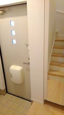 玄関　明るい玄関です