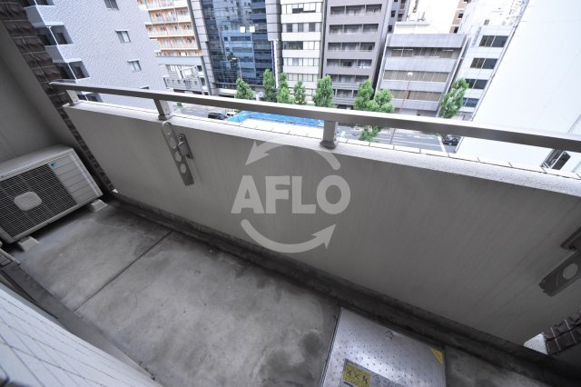 バルコニー　ラムール南森町アーバネックス　バルコニー