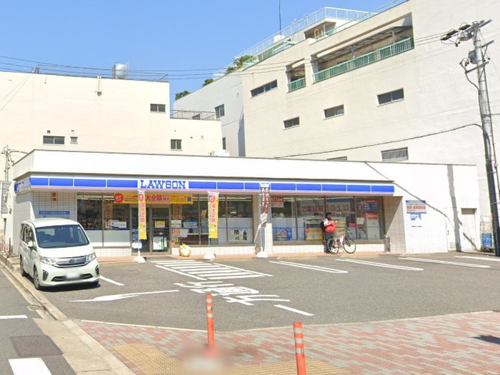 コンビニ　ローソン中村水主町店（コンビニ）まで350m