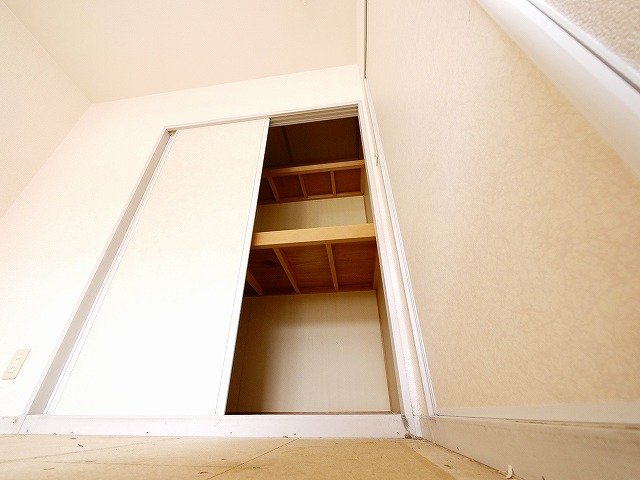 収納　広い収納です。