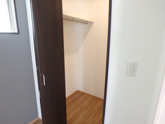 収納　たっぷりとした収納スペースです