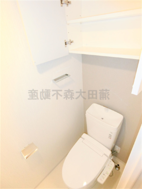 トイレ　その他設備　温水洗浄便座付きのトイレ