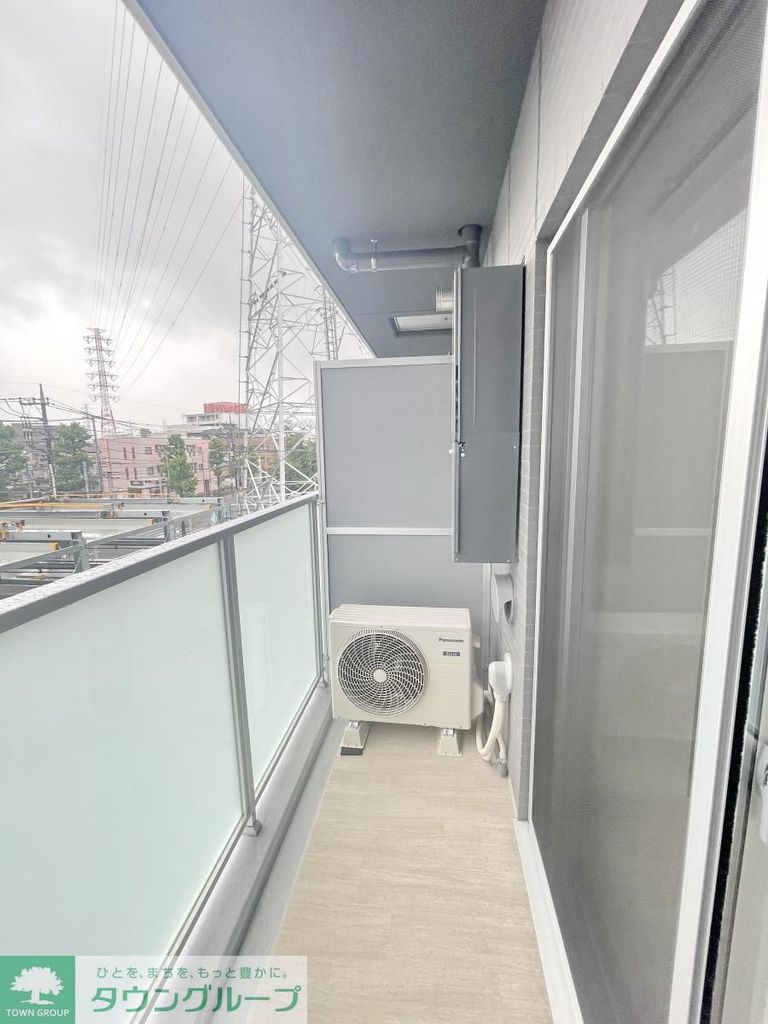 バルコニー　同物件別部屋写真