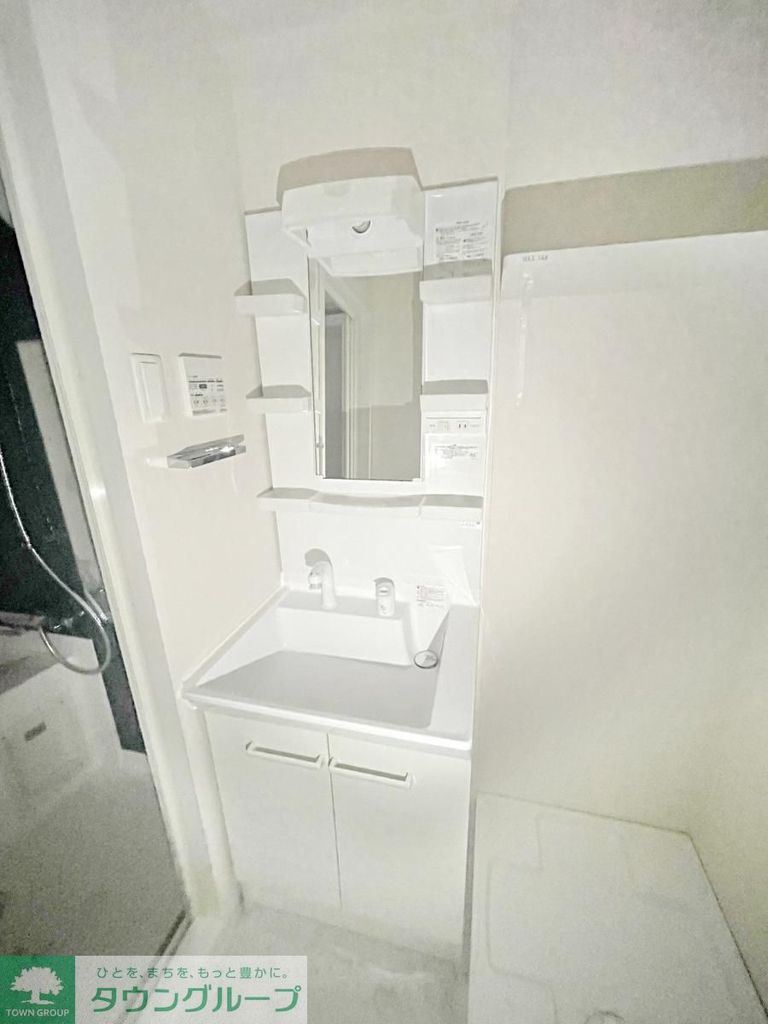 洗面設備　同物件別部屋写真