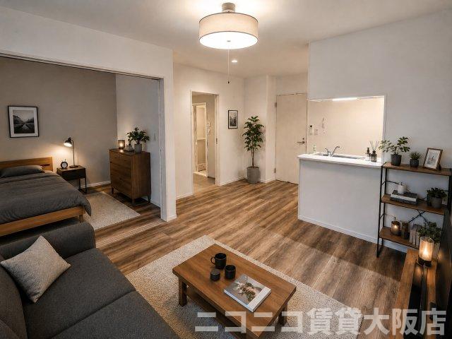 居室・リビング　同タイプイメージ写真のため現況を優先いたします。