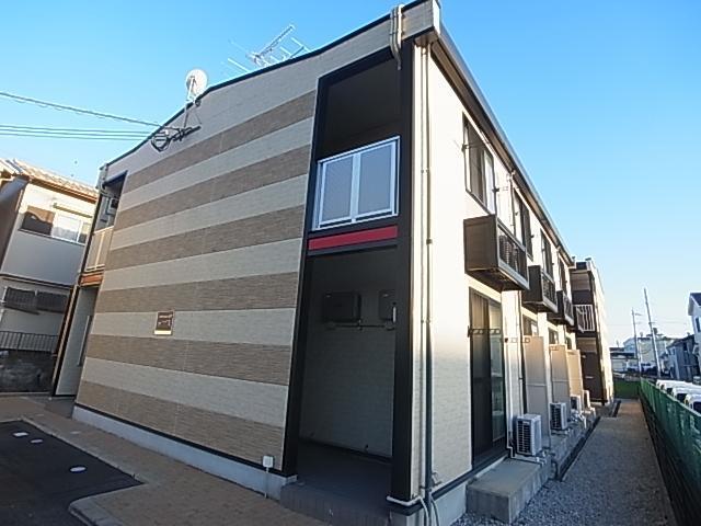 建物外観　☆彡単身様へ素敵な家具家電つき仲介手数料無料1K♪新生活ぜひ