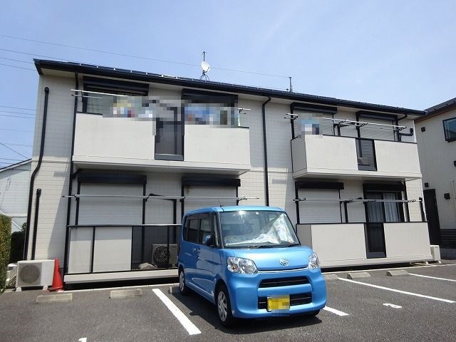 建物外観　お問合せは048-776-5175　レーベンハウス上尾東店へ