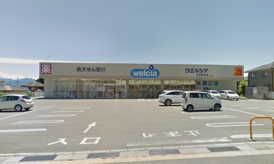 ドラックストア　ウエルシア甲斐敷島店（ドラッグストア）まで817m