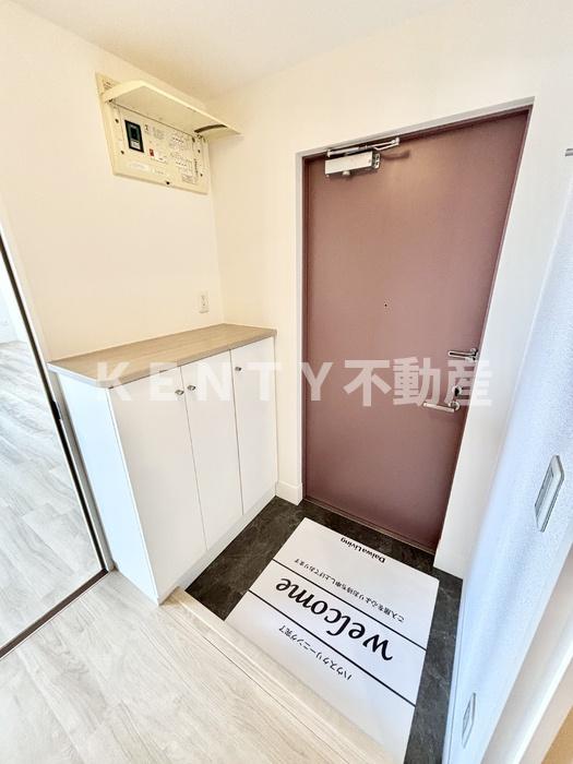 玄関　落ち着いた玄関です