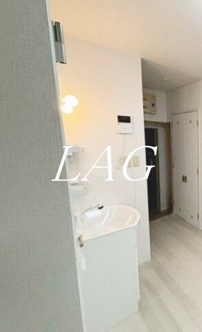 洗面設備　洗面台です。