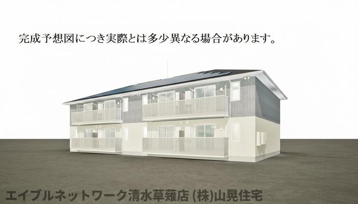 建物外観　外観パースです