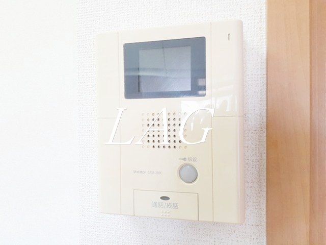 セキュリティ　モニター付きインターホンです。