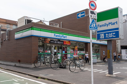 コンビニ　ファミリーマート タケウチ萩中環八通り店（コンビニ）まで125m