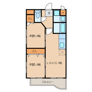 小芝ビルの間取り写真