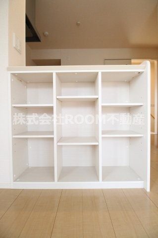 収納　収納があります