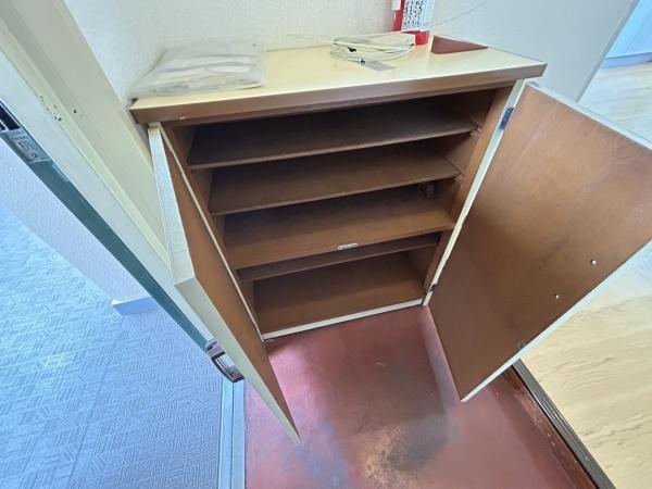 その他設備　大きなシューズボックス