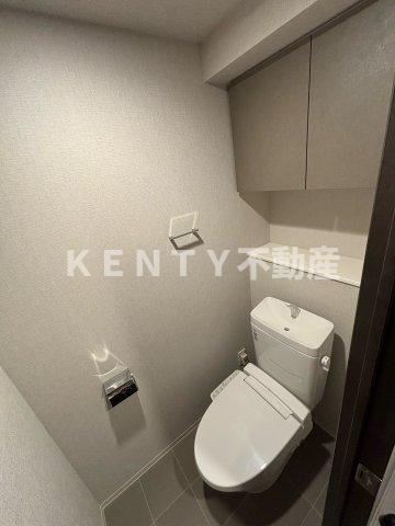 トイレ　ゆったりとした空間のトイレです