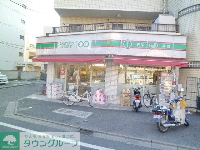 コンビニ　ローソンストア１００柴崎駅南口店（コンビニ）まで449m