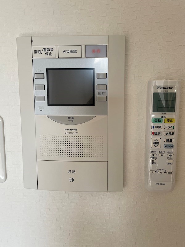 セキュリティ　※同物件、別部屋参考写真