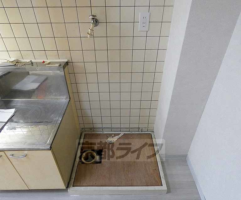 その他設備　洗濯機置き場です。