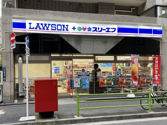 コンビニ　ローソン・スリーエフ日本橋中洲店（コンビニ）まで56m
