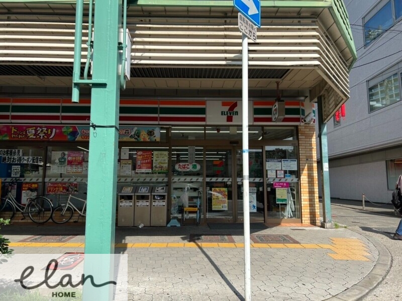 コンビニ　セブンイレブン大阪堀越町店（コンビニ）まで499m