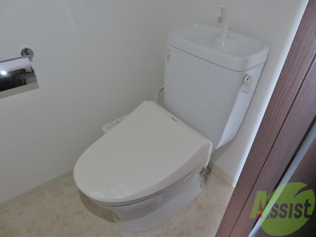 トイレ　トイレを撮影しました。清潔感にあふれています。